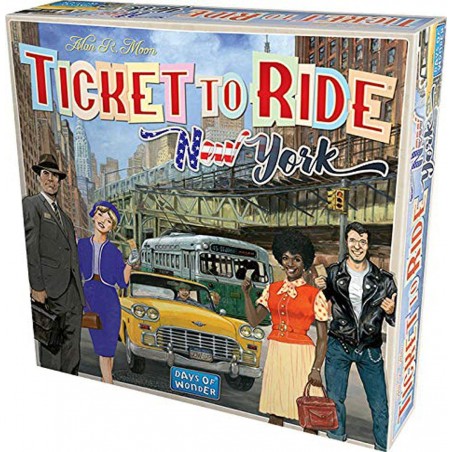 TICKET TO RIDE NEW YORK GIOCO DA TAVOLO ASMODEE
