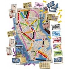 TICKET TO RIDE NEW YORK GIOCO DA TAVOLO ASMODEE