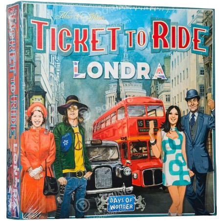 TICKET TO RIDE LONDRA GIOCO DA TAVOLO ASMODEE