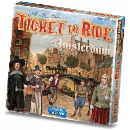 TICKET TO RIDE AMSTERDAM ASMODEE 