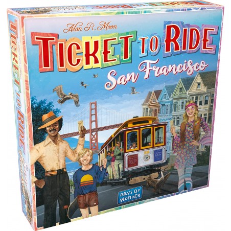 TICKET TO RIDE SAN FRANCISCO ASMODEE 
