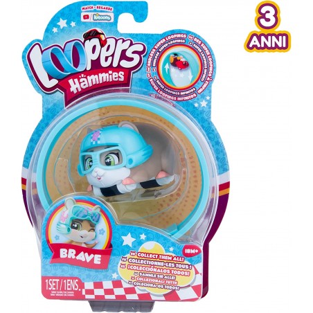 LOOPERS. HAMMIES BRAVE CRICETO  INTERATTIVO 906044