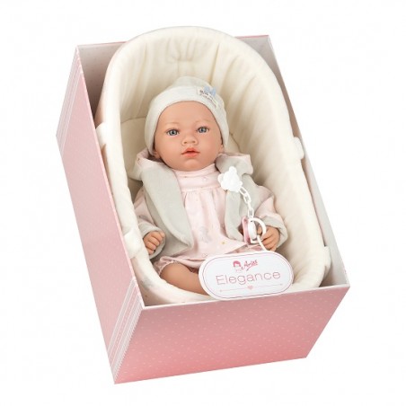 ARIAS BEBE 40 CM CON CULLA GIOCHERIA POS210142