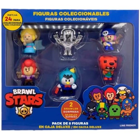 BRAWL STARS SCATOLA DELUXE 8 PEZZI BIBI 