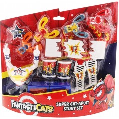 FANTASTICATS SUPER CAT-APULT STUNT SET 