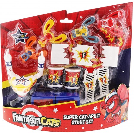 FANTASTICATS SUPER CAT-APULT STUNT SET 