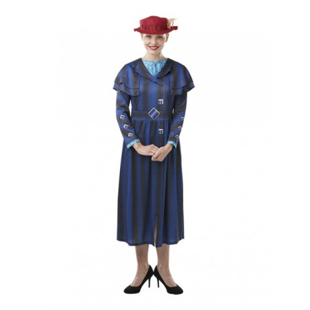 COSTUME MARY POPPINS TAGLIA M 12/14 ANNI RUBIE'S