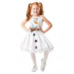FROZEN II COSTUME OLAF TAGLIA 7/8 ANNI C M 128 RUBIE'S