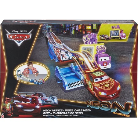 CARS PISTA NEON RACERS DISNEY PIXAR 
