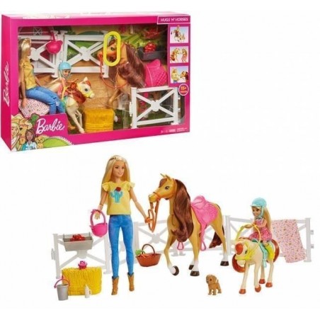BARBIE - IL RANCH DI BARBIE E CHELSEA MATTEL FXH15