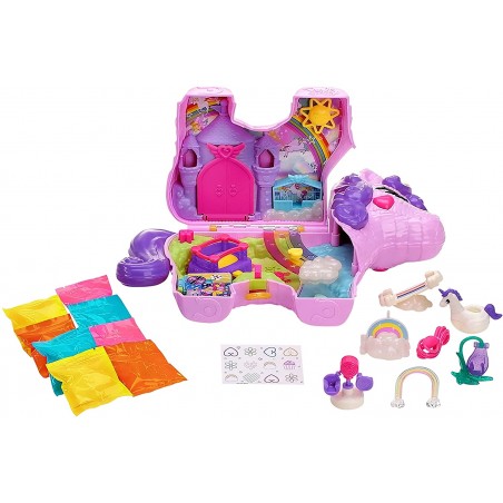 POLLY UNICORNO MAGICHE SORPRESE MATTEL GVL880