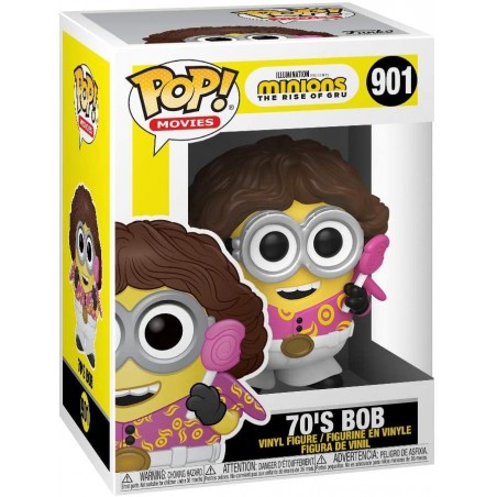FUNKO POP 901 MINIONS 70'S BOB 