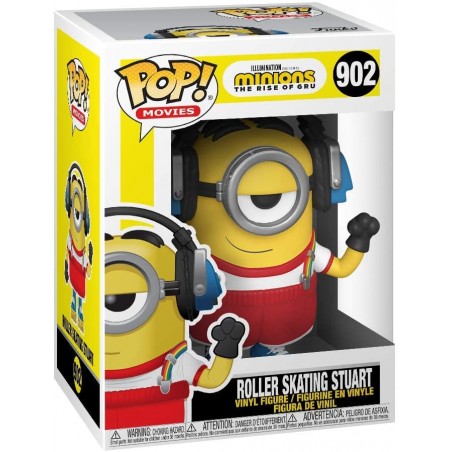 FUNKO POP 902 ROLLER SKATING STUART MINIONS