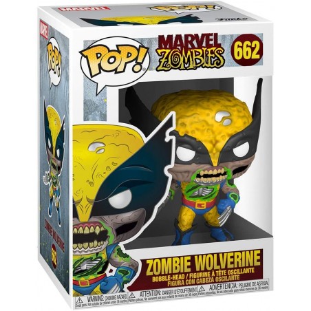 FUNKO POP 662 MARVEL ZOMBI WOLVERINE  