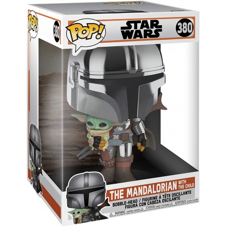 FUNKO POP 380 STARWARS THE MANDALORIAN  WITH CHILD 