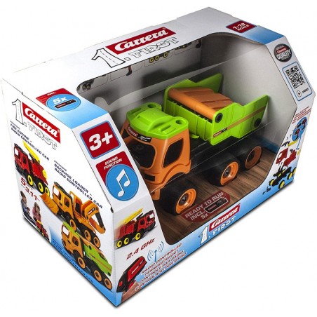 CARRERA RC FIRST DUMP TRUCK 