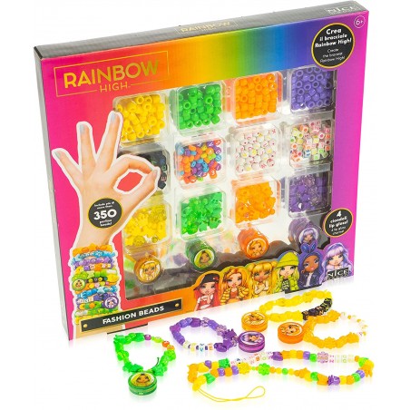 RAINBOW HIGH FASHION BEADS KIT PERLINE  COLORATE NICE GROUP