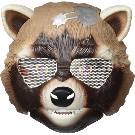 MARVEL GUARDIANS OF THE GALAXY ROCKET  RACCOON MASCHERA ELETTRONICA HASBRO