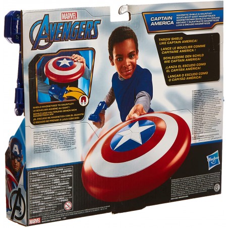 MARVEL AVENGERS SCUDO E GUANTO MAGNETICO DI CAPITAN AMERICA HASBRO