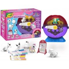 CRAYOLA WASHIMALS PETS SET LA RUOTA DEI  DIVERTIMENTI