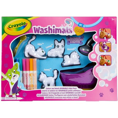 WASHIMALS PETS CON VASCA DA BAGNO CRAYOLA 