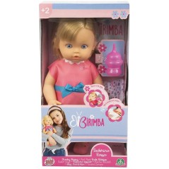 BAMBOLA BIRIMBA CON SEDERINO ROSSO CHE  SCOMPARE CON ACQUA CALDA