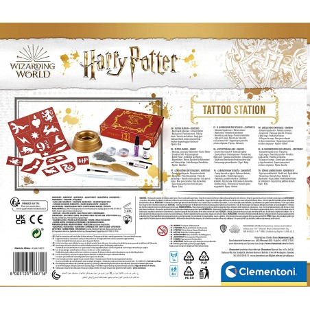 HARRY POTTER TATTOO STATION CLEMENTONI 