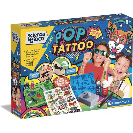 POP TATTOO CLEMENTONI SCIENZA E GIOCO 
