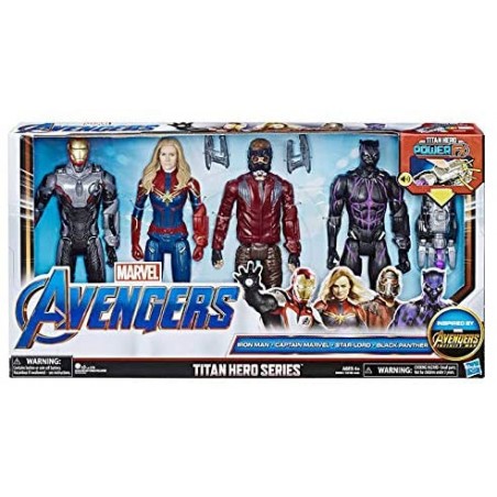 AVENGERS TITAN HEROS 4 PERSONAGGI  E6903