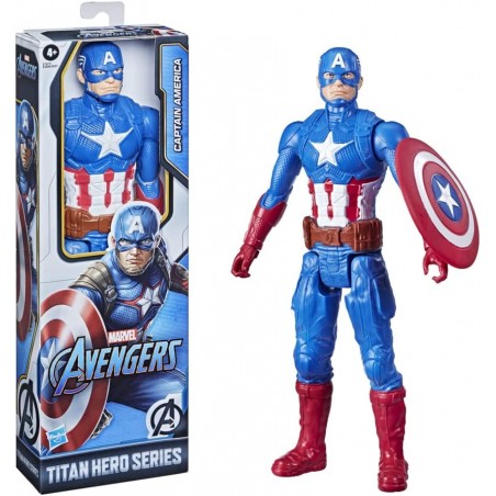 CAPTAIN AMERICA HERO TITAN HERO HASBRO  E7877