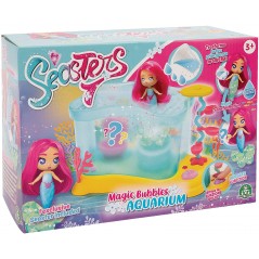 SEASTERS BUBBLES ACQUARIO CON SIRENA  TRASFORMABILE E FUNZIONE DI BOLLE