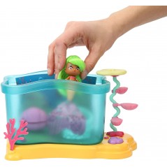SEASTERS BUBBLES ACQUARIO CON SIRENA  TRASFORMABILE E FUNZIONE DI BOLLE