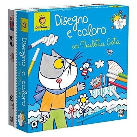 LUDATTICA DISEGNO E COLORO CON NICOLETTA COSTA