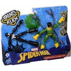 MARVEL SPIDER-MAN VS DOC OCK BEND AND  FLEX HASBRO