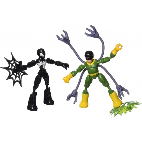 MARVEL SPIDER-MAN VS DOC OCK BEND AND  FLEX HASBRO