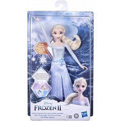 FROZEN II ELSA CORPETTO LUMINOSO SI  ILLUMINA IN ACQUA HASBRO