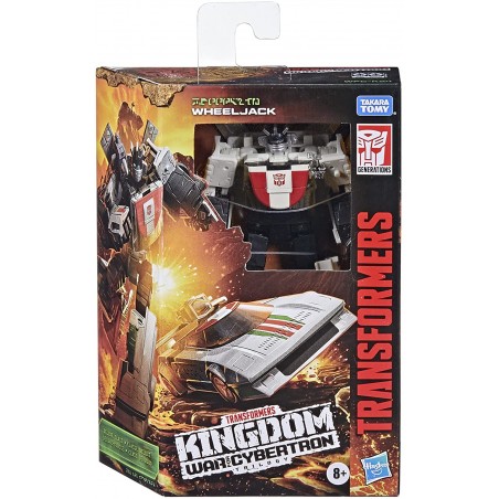 TRANSFORMERS KINGDOM WAR FOR CYBERTRON WHEELJACK HASBRO