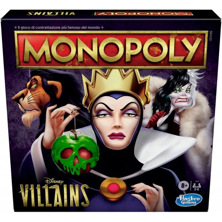 MONOPOLY DISNEY VILLANIUS GIOCO DA  TAVOLO HASBRO GAMING 