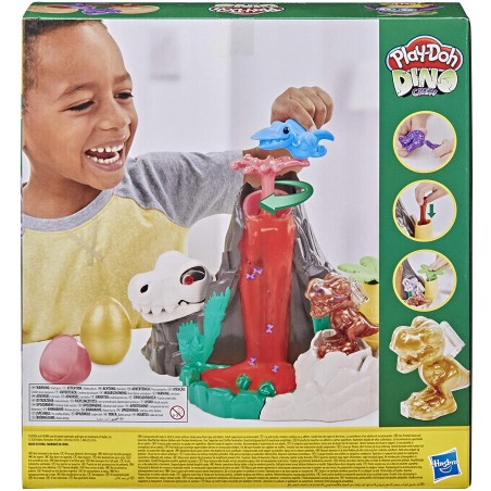 PLAY-DOH DINO CREW SLIME HIDRO GLITZ L'ISOLA DEI DINOSAURI HASBRO