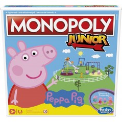 MONOPOLY JUNIOR PEPPA PIG GIOCO DA  TAVOLO HASBRO GAMING