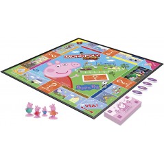 MONOPOLY JUNIOR PEPPA PIG GIOCO DA  TAVOLO HASBRO GAMING