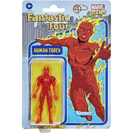 RETRO TORCIA UMANA MARVEL LEGENDS HASBRO 