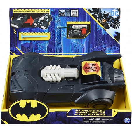 BATMAN TECH DEFENDER BATMOBILE SPIN MASTER