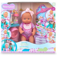 NENUCO RUTTINO BAMBOLA ELETTRONICA CON DIVERSI ACCESSORI LUCI E SUONI FAMOSA