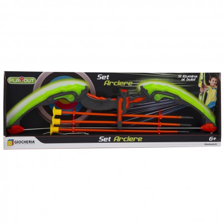 SET ARCIERE ARCO E FRECCE GIOCHERIA 