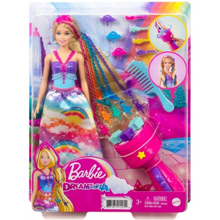 BARBIE DREAMTOPIA PRINCIPESSA CHIOMA DA  FAVOLA MATTEL GTG00