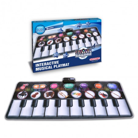 TAPPETO MUSICALE ELETTRONICO 10 TASTI MUSIC ACCADEMY GENIUS BONTEMPI 54 1810