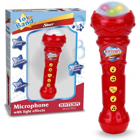 BONTEMPI TOY BAND STAR MICROFONO KARAOKE 