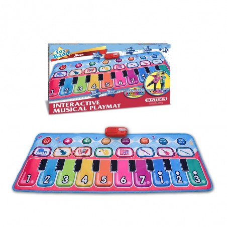 TAPPETO ELETTRONICO MUSICALE 10 TASTI  BONTEMPI TOY BAND STAR