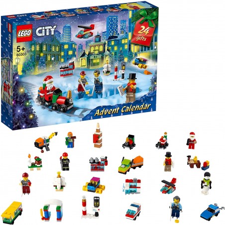 LEGO 60303 CITY CALENDARIO AVVENTO CITY 2021 - PEZZI 349